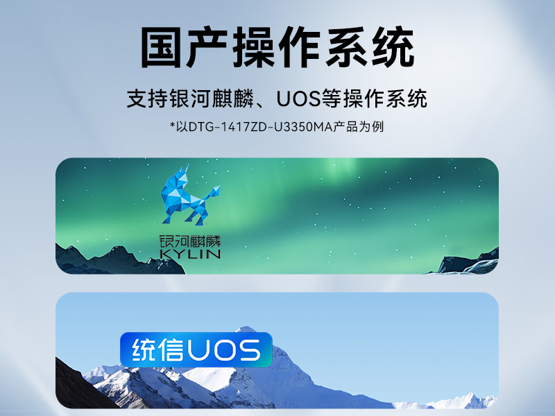 國(guó)產(chǎn)龍芯自主可控便攜臺(tái)式電腦|支持雙屏異顯|DTG-1417ZD-N3A6KMB